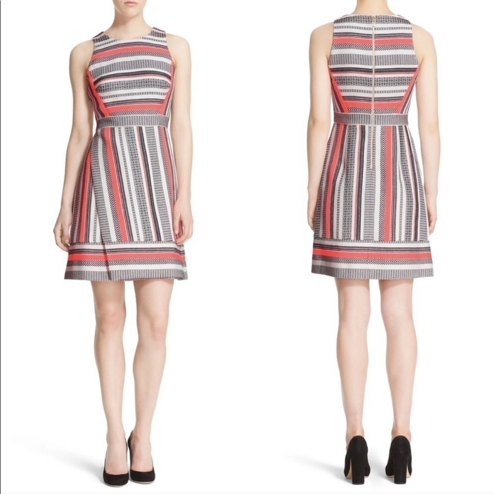 Kate Spade Ribbon Jacquard Dress